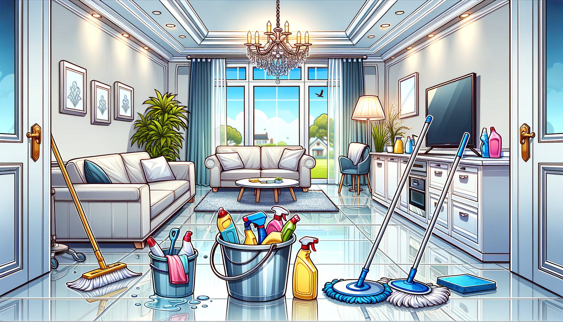 Professional House Cleaning Services for a Spotless Home