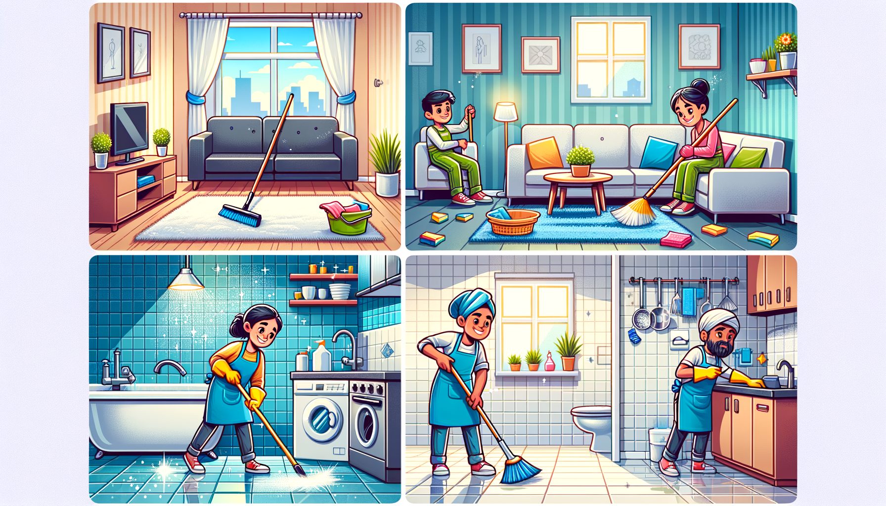 Essential House Cleaning for Beginners: Sparkling Home Guide